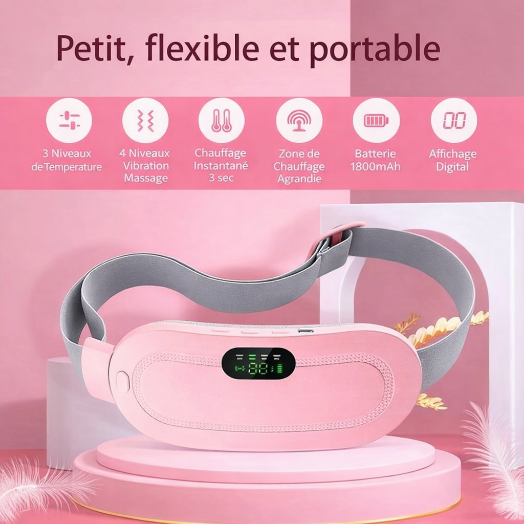 Ceinture chauffante et massante EasyCycle