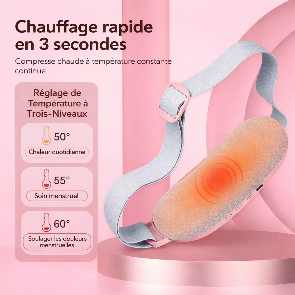 Ceinture chauffante et massante EasyCycle