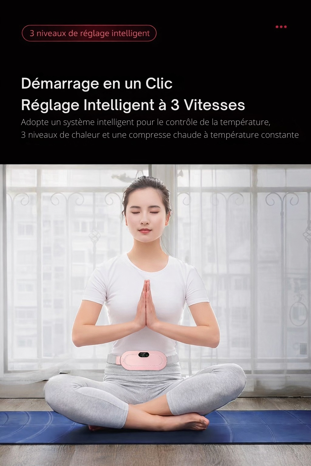 Ceinture chauffante et massante EasyCycle