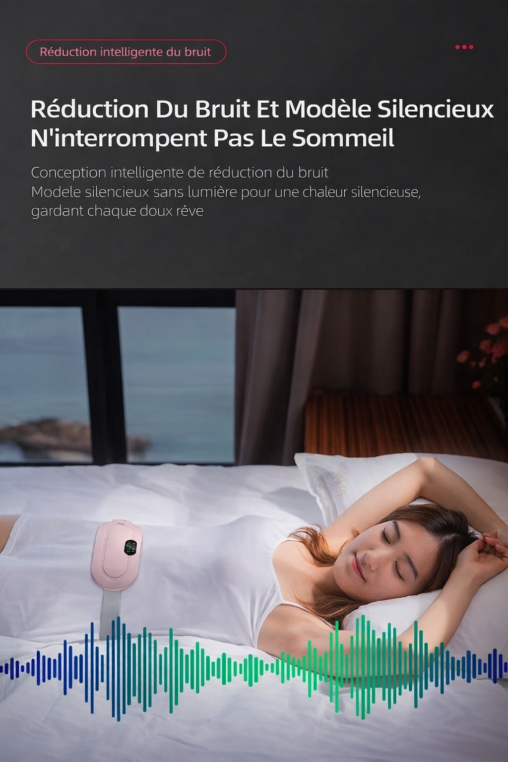 Ceinture chauffante et massante EasyCycle